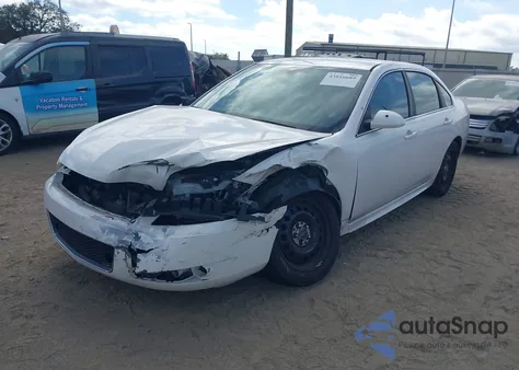 2012 Chevrolet Impala Police z USA, uszkodzony, nr VIN 2G1WD5E3XC1307093